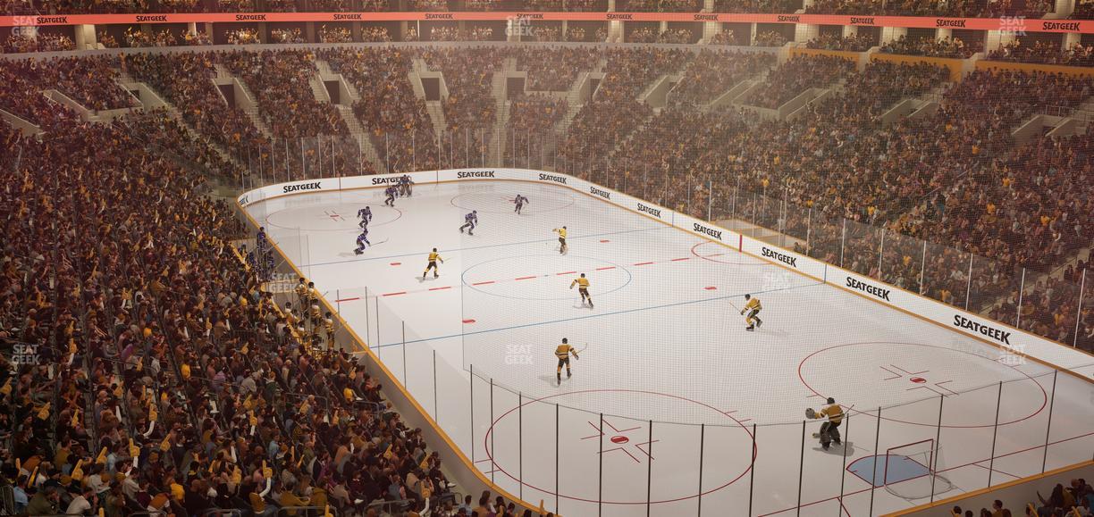 TD Garden - Section Loft 12 Seat View