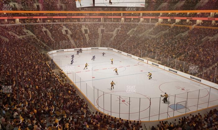 TD Garden - Section Loft 12 Seat View