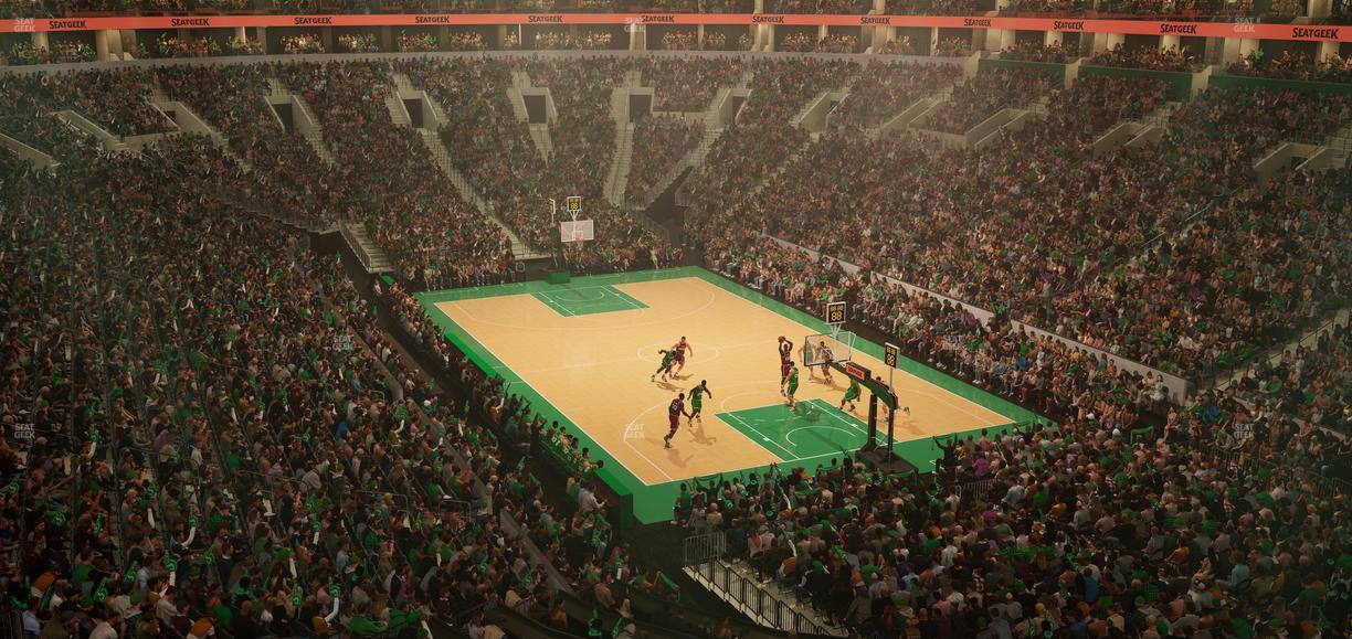 TD Garden - Section Loft 12 Seat View