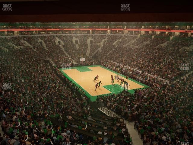 TD Garden - Section Loft 12 Seat View