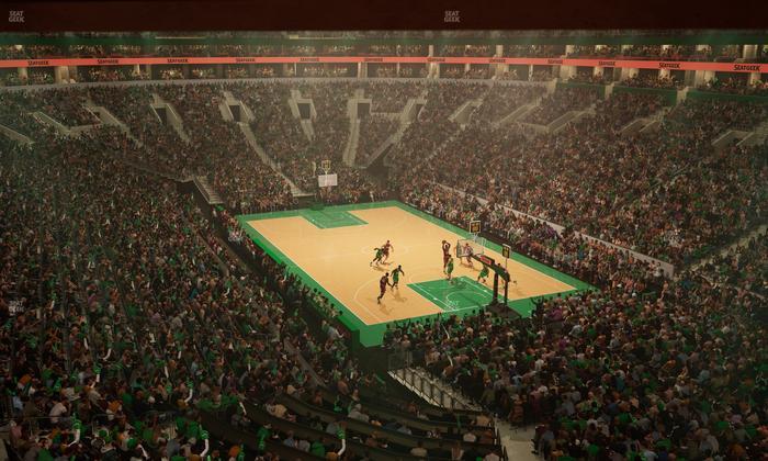 TD Garden - Section Loft 12 Seat View