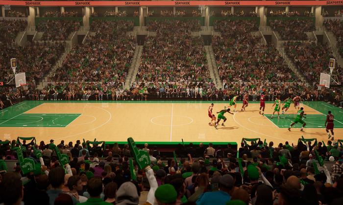 TD Garden - Section Loge 1 Seat View