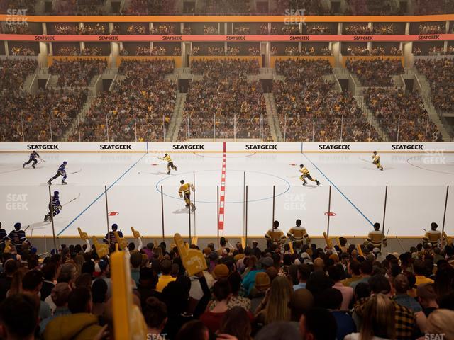 TD Garden - Section Loge 1 Seat View