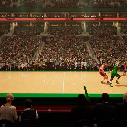 TD Garden - Section Loge 1 Seat View