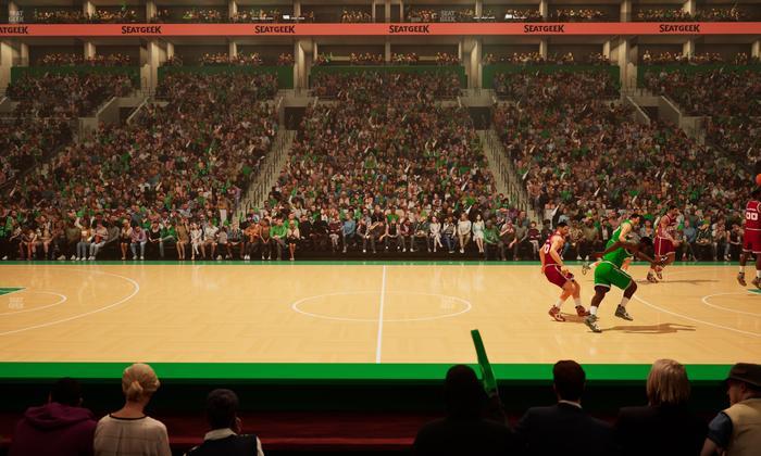 TD Garden - Section Loge 1 Seat View