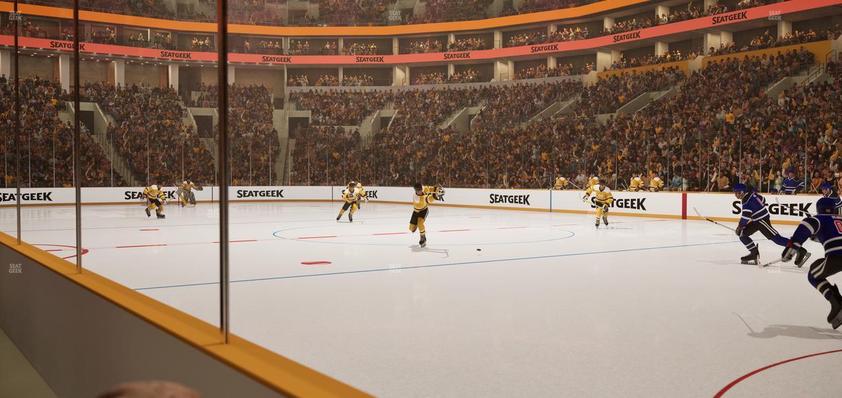 TD Garden - Section Loge 10 Seat View