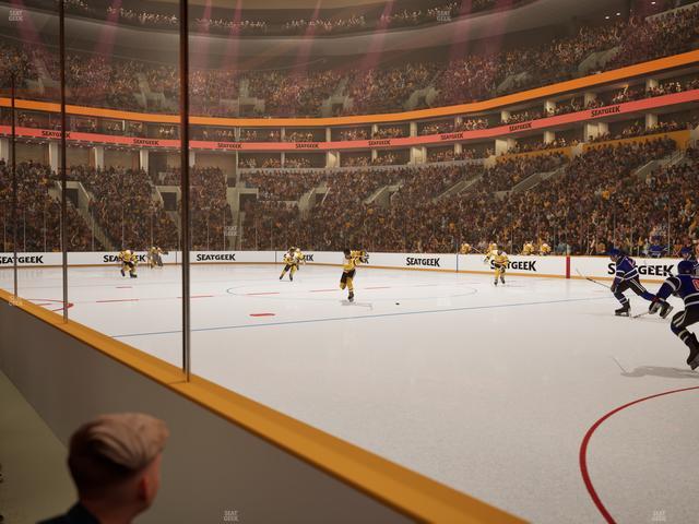 TD Garden - Section Loge 10 Seat View