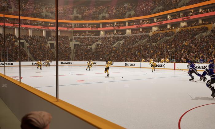 TD Garden - Section Loge 10 Seat View