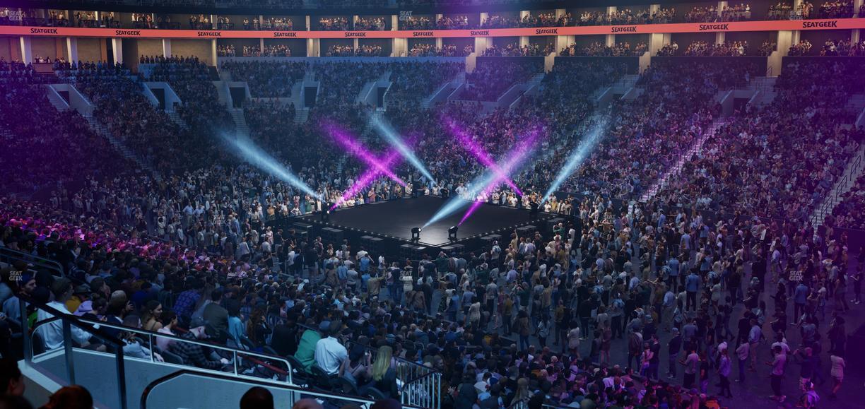 TD Garden - Section Loge 10 Seat View