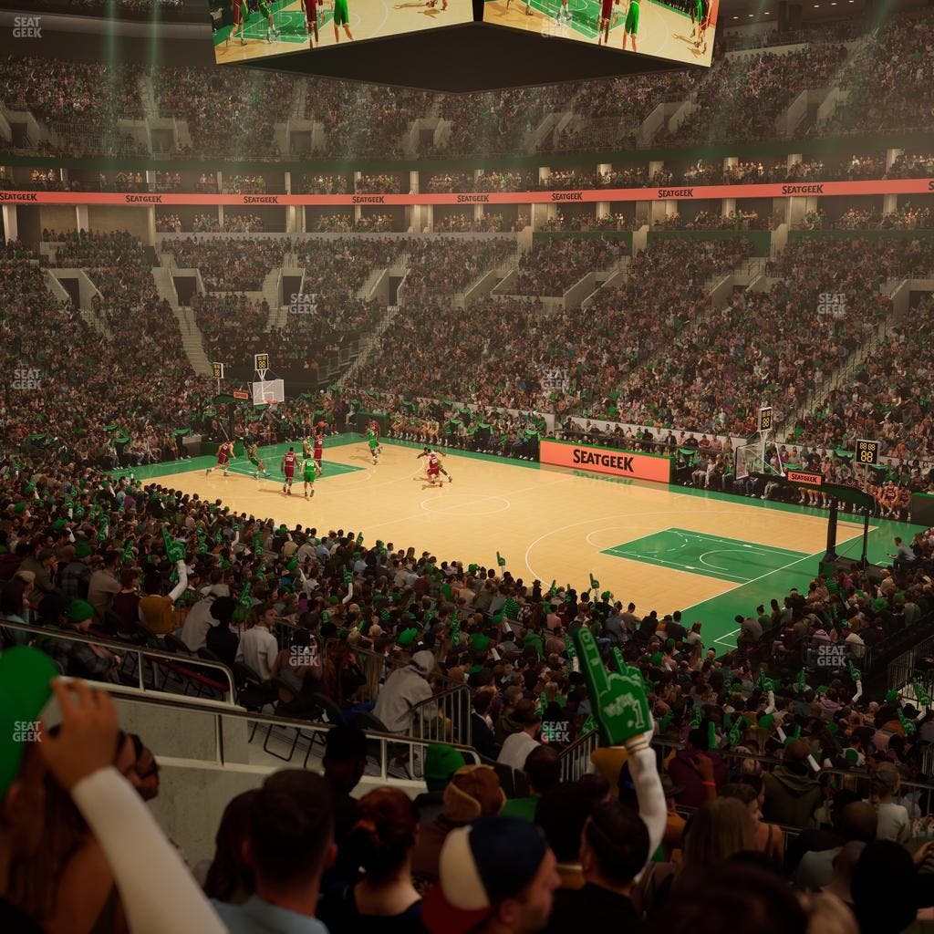 TD Garden - Section Loge 10 Seat View