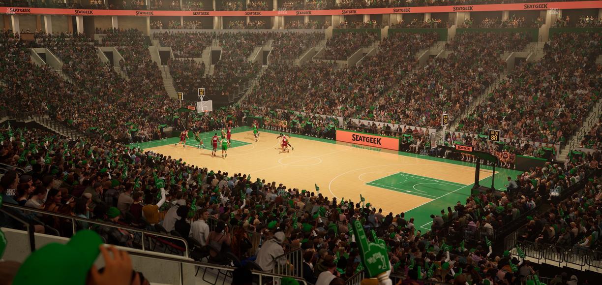 TD Garden - Section Loge 10 Seat View