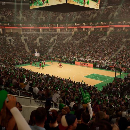 TD Garden - Section Loge 10 Seat View