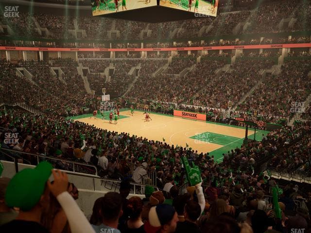 TD Garden - Section Loge 10 Seat View