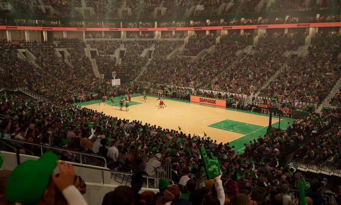 TD Garden - Section Loge 10 Seat View