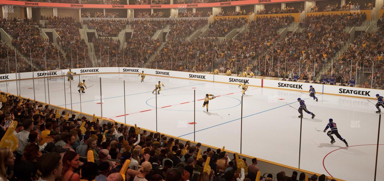 TD Garden - Section Loge 10 Seat View