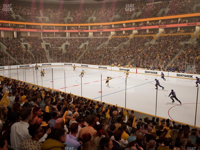 TD Garden - Section Loge 10 Seat View