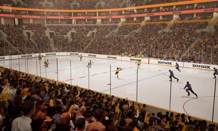 TD Garden - Section Loge 10 Seat View