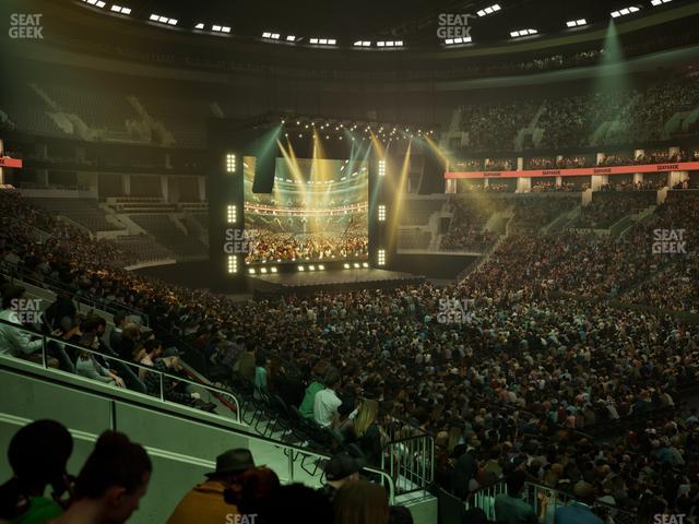 TD Garden - Section Loge 10 Seat View