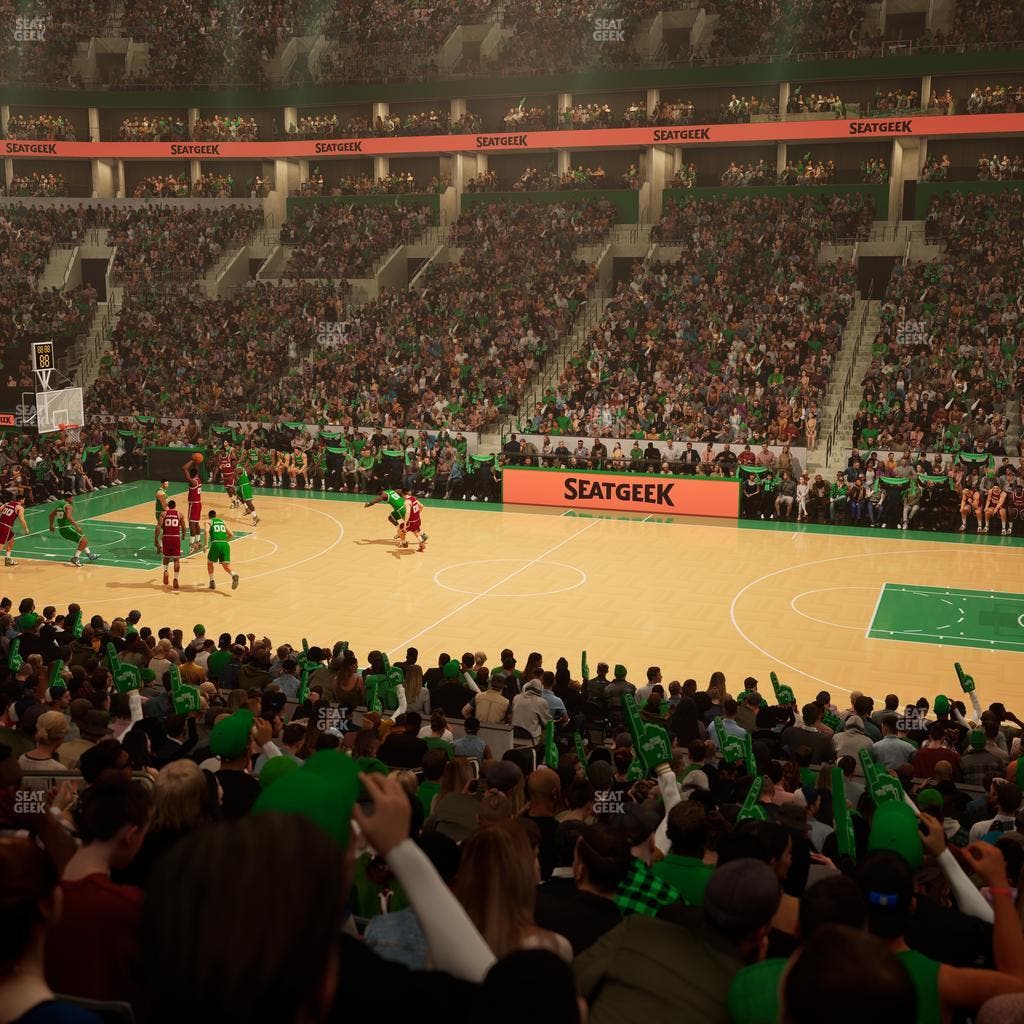 TD Garden - Section Loge 11 Seat View