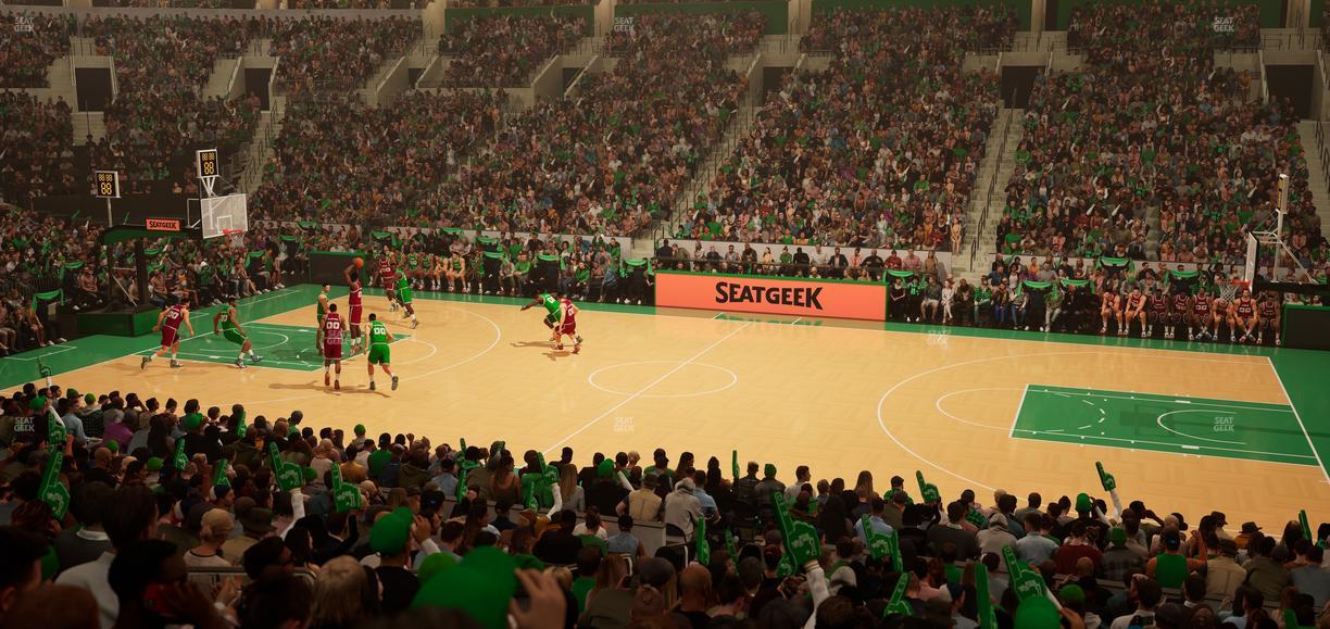 TD Garden - Section Loge 11 Seat View