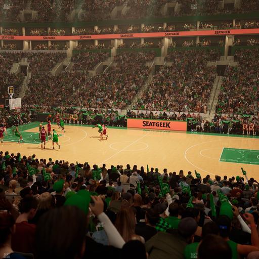 TD Garden - Section Loge 11 Seat View