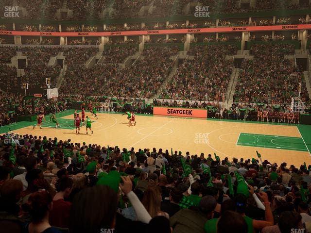 TD Garden - Section Loge 11 Seat View