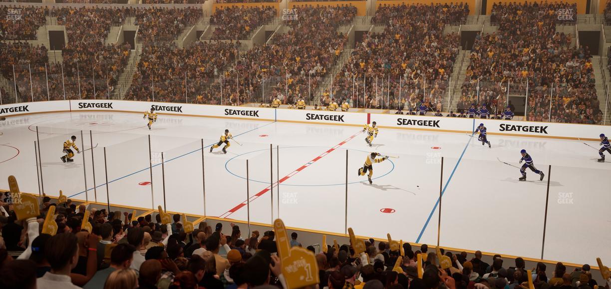 TD Garden - Section Loge 11 Seat View