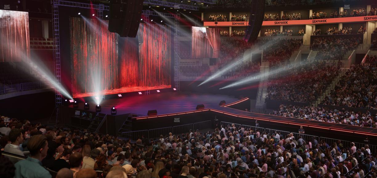 TD Garden - Section Loge 12 Seat View