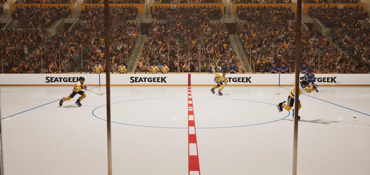 TD Garden - Section Loge 12 Seat View