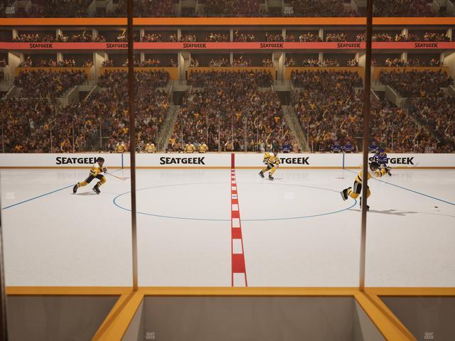 TD Garden - Section Loge 12 Seat View