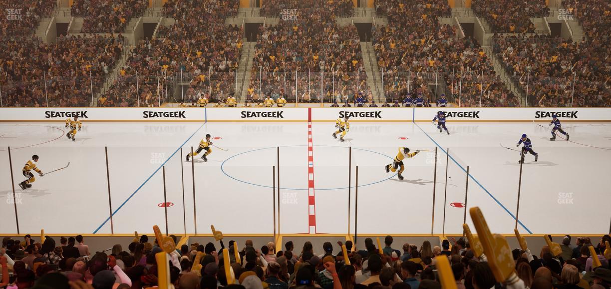 TD Garden - Section Loge 12 Seat View