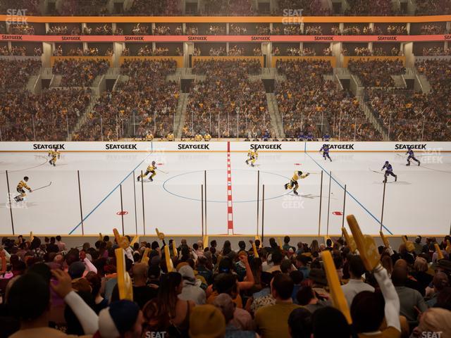 TD Garden - Section Loge 12 Seat View