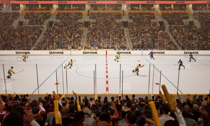 TD Garden - Section Loge 12 Seat View