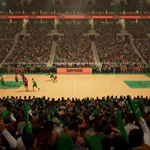 TD Garden - Section Loge 12 Seat View