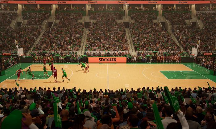 TD Garden - Section Loge 12 Seat View