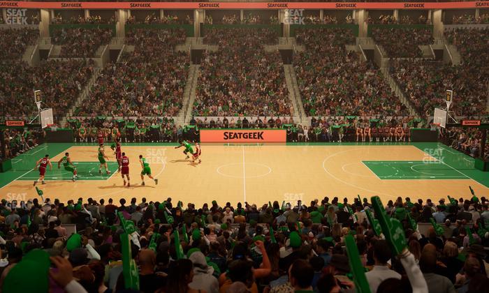 TD Garden - Section Loge 12 Seat View