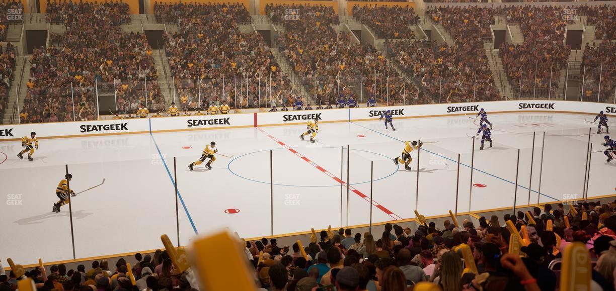 TD Garden - Section Loge 13 Seat View