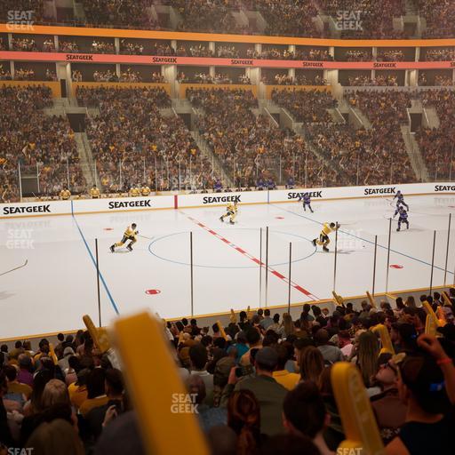 TD Garden - Section Loge 13 Seat View