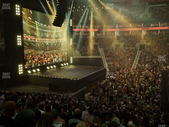 TD Garden - Section Loge 13 Seat View