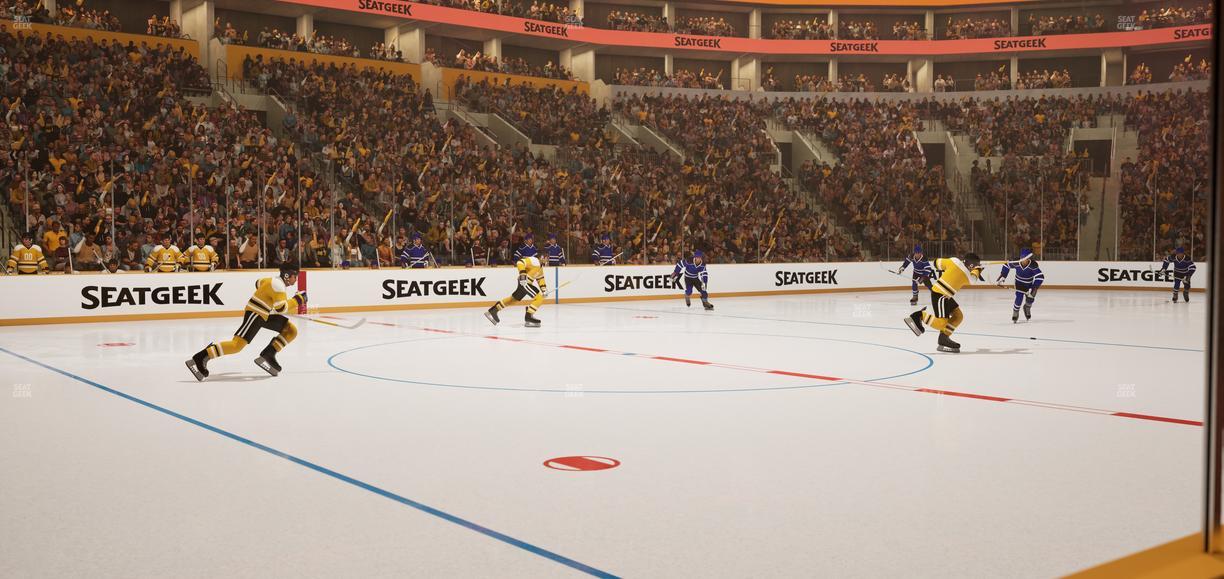 TD Garden - Section Loge 13 Seat View