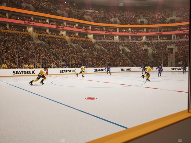 TD Garden - Section Loge 13 Seat View