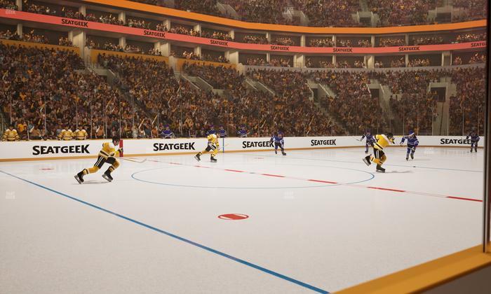 TD Garden - Section Loge 13 Seat View