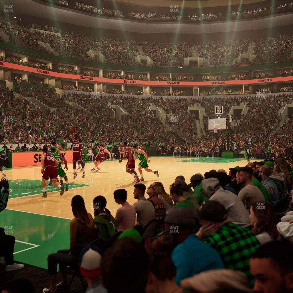 TD Garden - Section Loge 14 Seat View