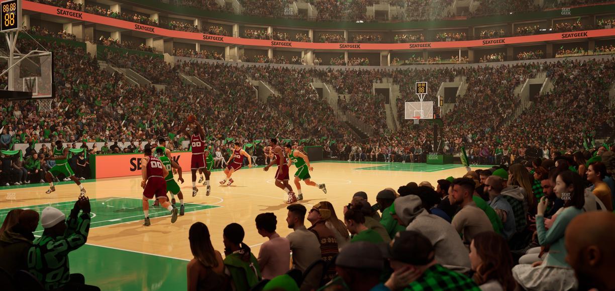 TD Garden - Section Loge 14 Seat View