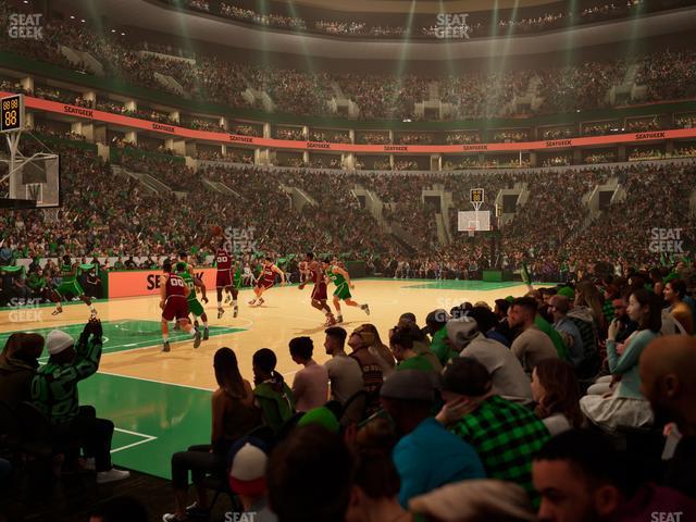 TD Garden - Section Loge 14 Seat View TD Garden - Section Loge 14 Seat View