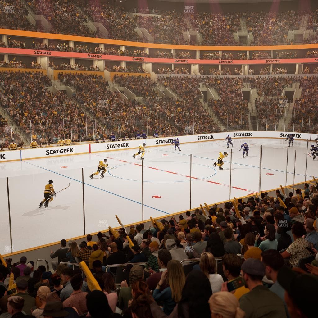 TD Garden - Section Loge 14 Seat View