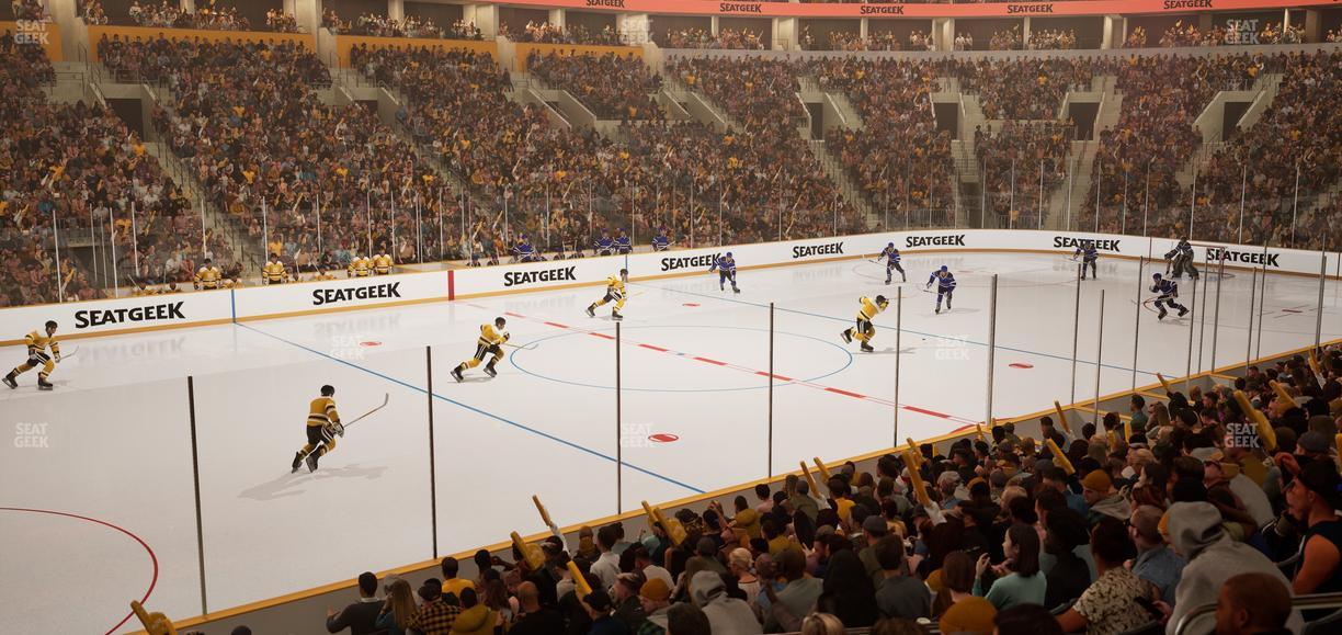 TD Garden - Section Loge 14 Seat View