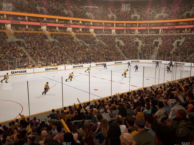 TD Garden - Section Loge 14 Seat View