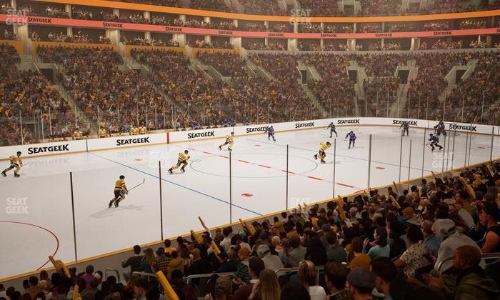 TD Garden - Section Loge 14 Seat View