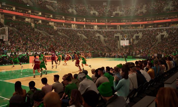 TD Garden - Section Loge 14 Seat View